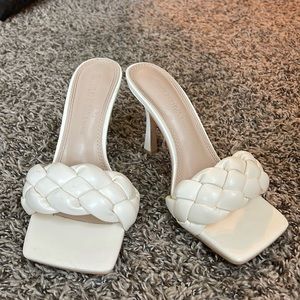 ✨Square Toe Braided Heels
